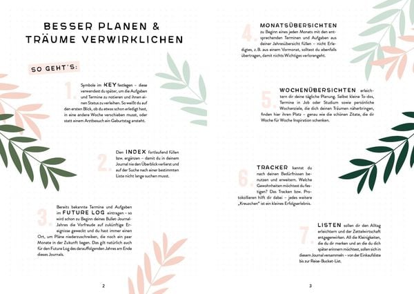 Produktbild: Mein Bullet Journal (Jungle Edition) – Besser planen & Träume verwirklichen