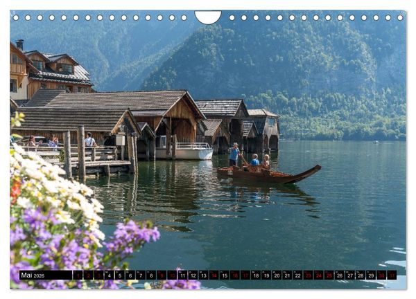 Produktbild: Welterberegion Hallstatt Dachstein (Wandkalender 2026 DIN A4 quer), CALVENDO Monatskalender