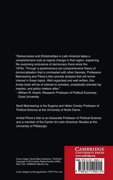 Produktbild: Democracies and Dictatorships in Latin America