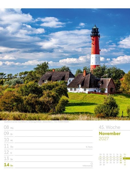 Produktbild: Am Meer Wochenplaner Kalender 2027
