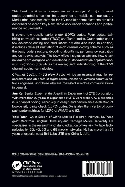 Produktbild: Channel Coding in 5G New Radio