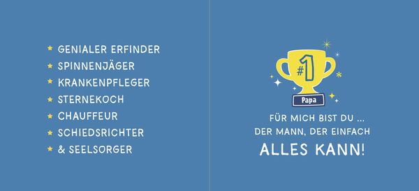 Produktbild: F&uuml;r den besten Papa der Welt