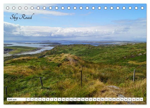 Produktbild: Irische Landschaften - Rund um die gr&uuml;ne Insel (Tischkalender 2026 DIN A5 quer), CALVENDO Monatskalender