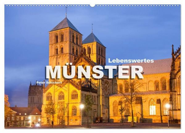 Produktbild: Lebenswertes M&uuml;nster (Wandkalender 2026 DIN A2 quer), CALVENDO Monatskalender