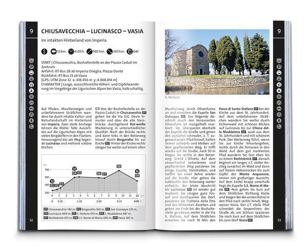 Produktbild: KOMPASS Wanderf&uuml;hrer Ligurien mit Cinque Terre, 50 Touren