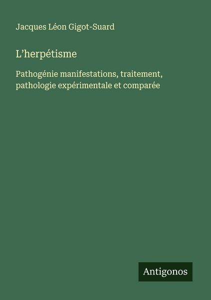 Produktbild: L'herp&eacute;tisme