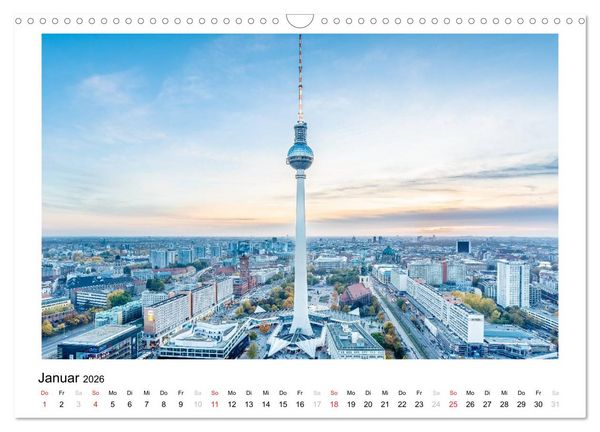 Produktbild: Berlin - Portrait einer Hauptstadt (Wandkalender 2026 DIN A3 quer), CALVENDO Monatskalender