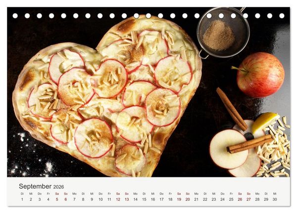 Produktbild: Vegan Food Kalender &ndash; Gerichte und Snacks (Tischkalender 2026 DIN A5 quer), CALVENDO Monatskalender
