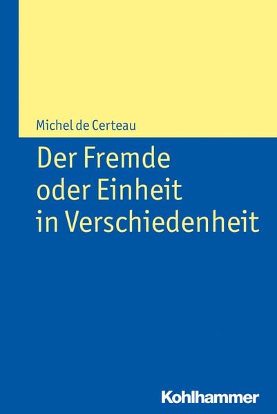 Produktbild: Der Fremde oder Einheit in Verschiedenheit