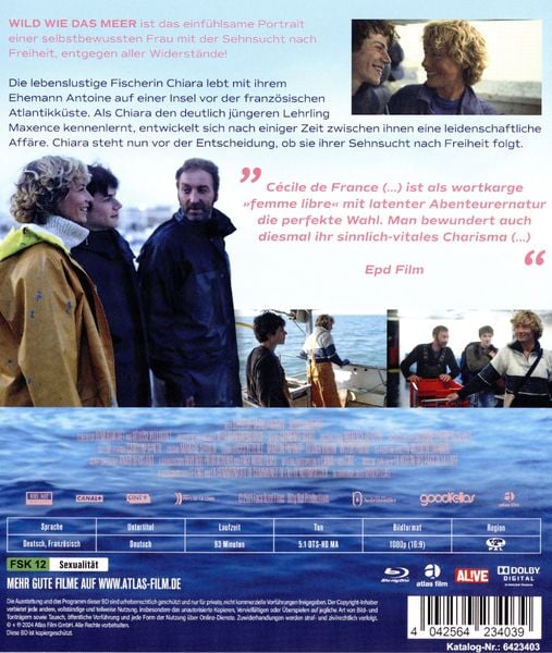 Produktbild: Wild wie das Meer (Blu-ray)