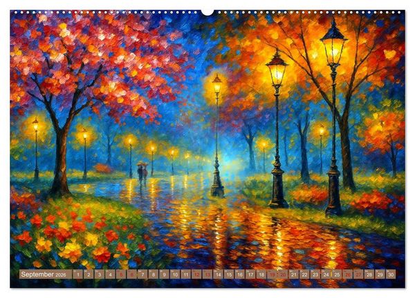 Produktbild: Spaziergang durch Farben und Licht (Wandkalender 2026 DIN A2 quer), CALVENDO Monatskalender