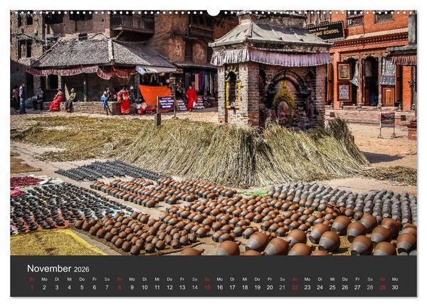 Produktbild: Nepal 2026 - Dem Himmel so nah (Wandkalender 2026 DIN A2 quer), CALVENDO Monatskalender