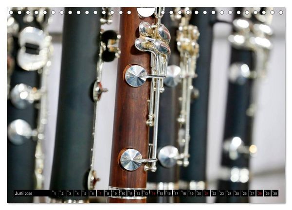Produktbild: Die Welt der Musikinstrumente (Wandkalender 2026 DIN A4 quer), CALVENDO Monatskalender