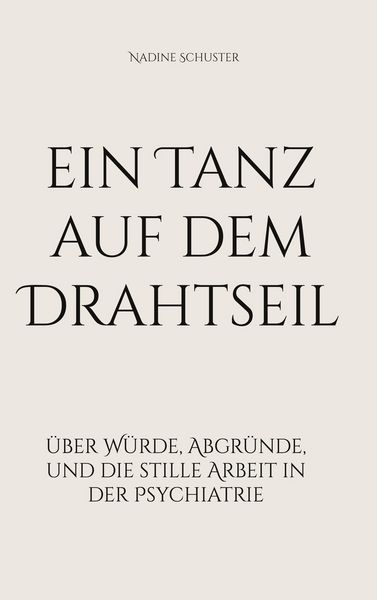 Produktbild: Ein Tanz auf dem Drahtseil