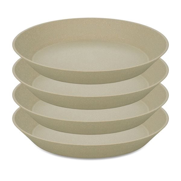 Koziol Tiefer Teller 24 cm 4er-Set CONNECT PLATE