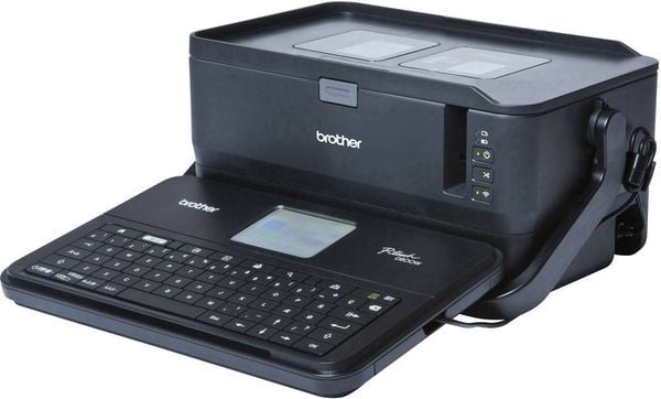 Brother P-Touch D800W Beschriftungsgerät Geeignet für Schriftband: TZe, HSe, HGe, FLe 3.5 mm, 6 mm, 9 mm, 12 mm, 18 mm, 