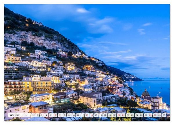Produktbild: Amalfik&uuml;ste und Capri - Sehnsuchtsorte (hochwertiger Premium Wandkalender 2026 DIN A2 quer), Kunstdruck in Hochglanz
