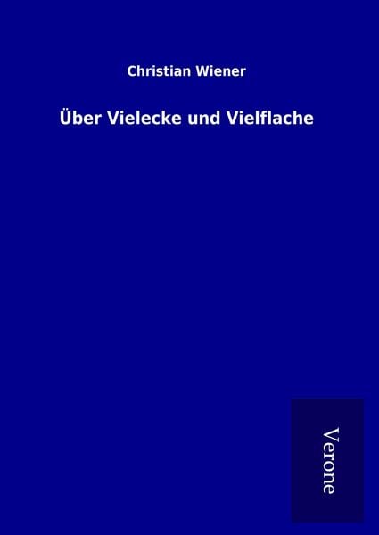 Produktbild: &Uuml;ber Vielecke und Vielflache