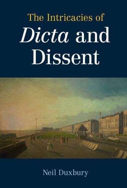 Produktbild: The Intricacies of Dicta and Dissent