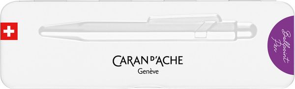 Produktbild: CARAN D'ACHE Kugelschreiber 849(TM) Colormat-X, violett Metalletui