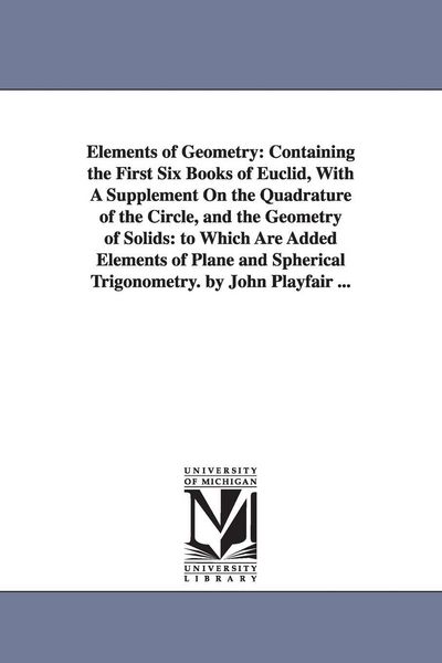 Produktbild: Elements of Geometry
