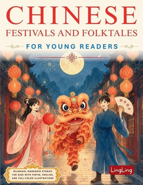 Produktbild: Chinese Festivals and Folktales for Young Readers