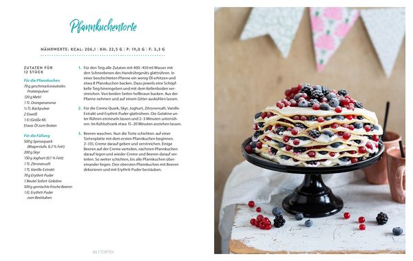 Produktbild: Schlank mit Kuchen, Torten und Geb&auml;ck