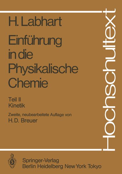 Produktbild: Einf&uuml;hrung in die Physikalische Chemie