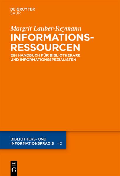Produktbild: Informationsressourcen