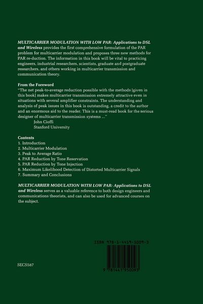 Produktbild: Multicarrier Modulation with Low PAR