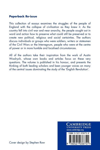 Produktbild: Soldiers, Writers and Statesmen of the English Revolution