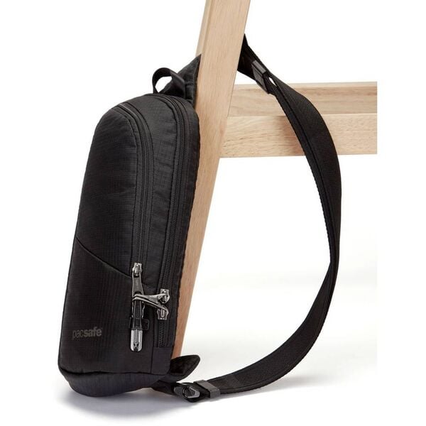 Produktbild: Pacsafe Umh&auml;ngetasche Vibe 150sling 2.5l (B x H x T) 16 x 33 x 6cm Schwarz 60161130