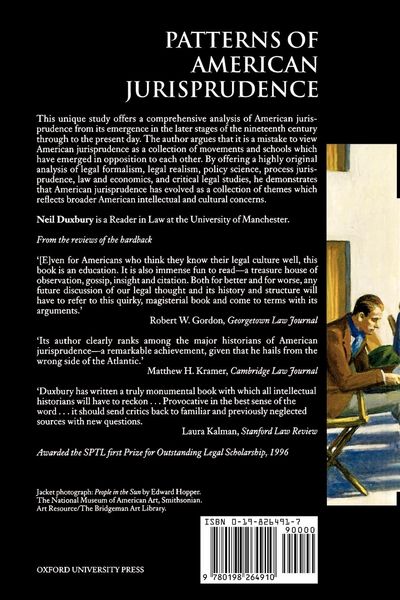 Produktbild: Patterns of American Jurisprudence