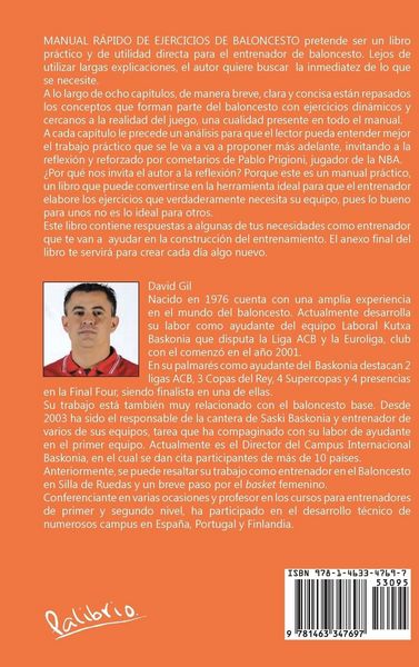 Produktbild: Manual Rapido de Ejercicios de Baloncesto