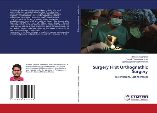 Produktbild: Surgery First Orthognathic Surgery