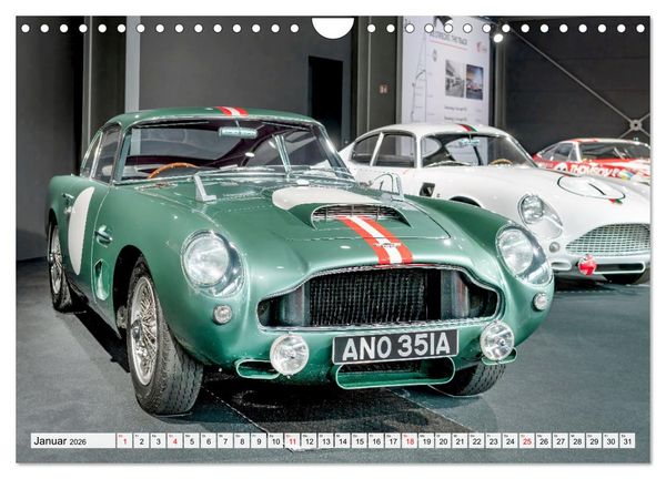Produktbild: Nationales Auto Museum, Faszination auf R&auml;dern (Wandkalender 2026 DIN A4 quer), CALVENDO Monatskalender