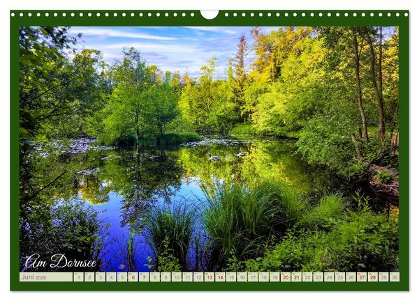 Produktbild: Dreieich Natur Pur (Wandkalender 2026 DIN A3 quer), CALVENDO Monatskalender