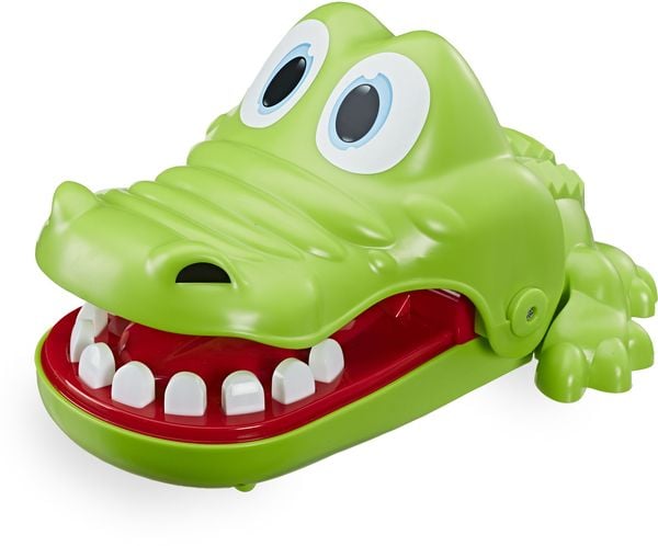 Hasbro E4898100 - Kroko Doc, Reaktionsspiel