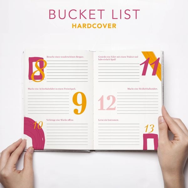 Produktbild: That&rsquo;s Me Bucket List | Das ultimative Bucket List Buch f&uuml;r ein erf&uuml;lltes Leben | Das Ausf&uuml;llbuch f&uuml;r 100 unvergessliche Erlebnisse und Momente | 100 Dinge, die man im Leben getan haben muss