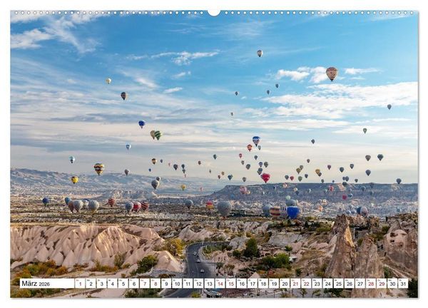 Produktbild: Kappadokien, Feent&uuml;rme und Ballontr&auml;ume (Wandkalender 2026 DIN A2 quer), CALVENDO Monatskalender