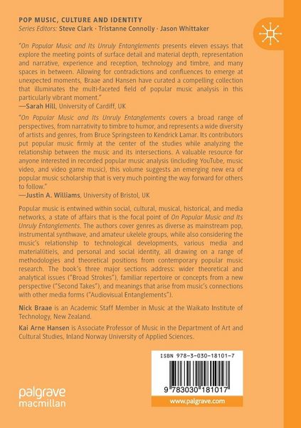 Produktbild: On Popular Music and Its Unruly Entanglements