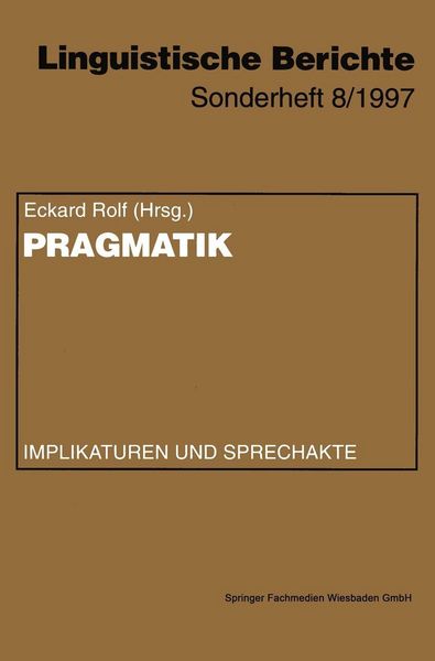 Produktbild: Pragmatik