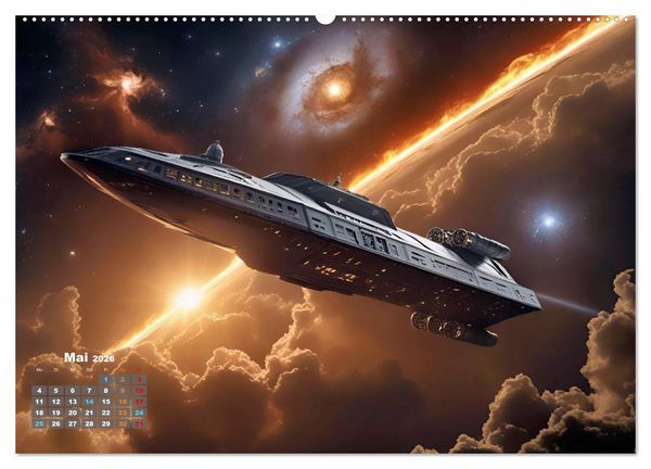 Produktbild: Fantasie und Science Fiction (Wandkalender 2026 DIN A2 quer), CALVENDO Monatskalender