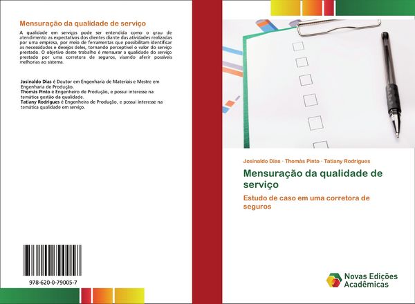 Produktbild: Mensura&ccedil;&atilde;o da qualidade de servi&ccedil;o