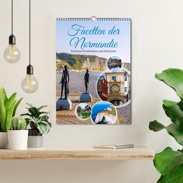 Produktbild: Facetten der Normandie. Zwischen Kreidefelsen und Fachwerk (Wandkalender 2027 DIN A3 hoch), CALVENDO Monatskalender