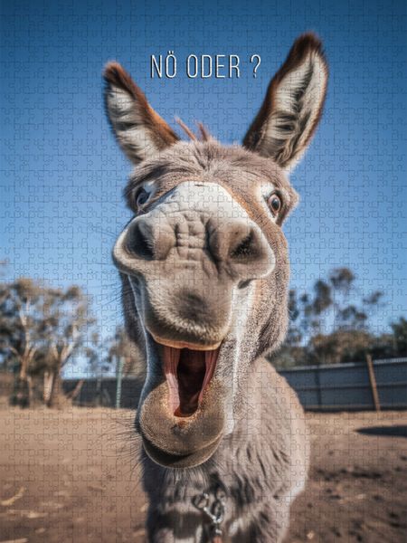Produktbild: CALVENDO Puzzle Ein Motiv aus dem Kalender Lustige Tiere | 1000 Teile Lege-Gr&ouml;&szlig;e 64x48cm Foto-Puzzle f&uuml;r gl&uuml;ckliche Stunden