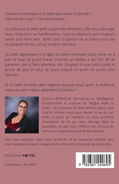 Produktbild: Mon bonheur: la raison de ma colere