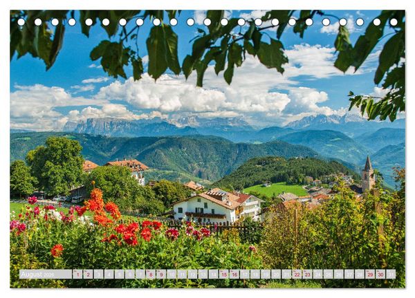 Produktbild: Sommer - Sonne - Schenna (Tischkalender 2026 DIN A5 quer), CALVENDO Monatskalender