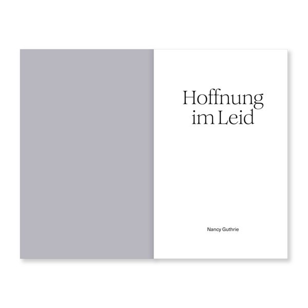 Produktbild: Hoffnung im Leid