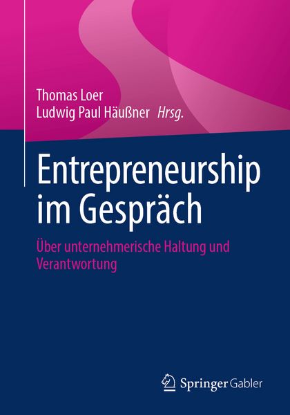 Produktbild: Entrepreneurship im Gespr&auml;ch